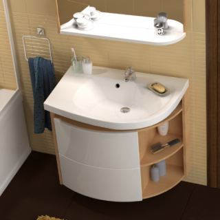 Раковина Ravak Rosa Comfort XJ8L11N0000 левый